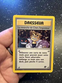 Carte Pokemon Wizard Team Rocket La Revanche De Chen L’imposteur 76/82 Francais - Image 2