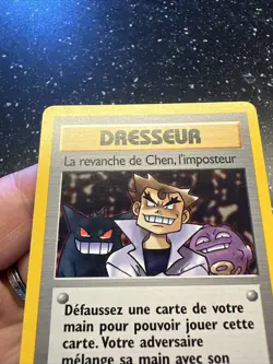 Carte Pokemon Wizard Team Rocket La Revanche De Chen L’imposteur 76/82 Francais - Image 3