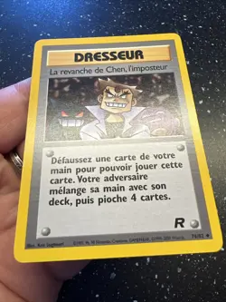 Carte Pokemon Wizard Team Rocket La Revanche De Chen L’imposteur 76/82 Francais - Image 5