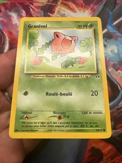 Carte Pokemon Wizards Neo Discovery Granivol 55/75 Francais Vf Fr - Image 4