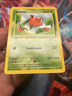 Carte Pokemon Wizards Neo Discovery Granivol 55/75 Francais Vf Fr - Image 5