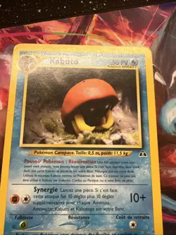 Carte Pokemon Wizards Neo Discovery Kabuto 56/75 Francais Vf Fr - Image 3