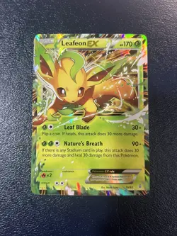 Leafeon EX 10/83 Generations Holo - Pokemon Card NM - Image 1