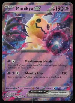 MIMIKYU EX 069/159 Double Rare Journey Together Pokemon Holo Near Mint - Image 1