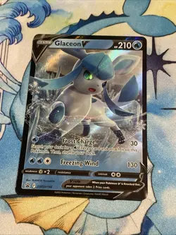 Pokemon TCG Glaceon V SWSH196 Sword & Shield Black Star Promo NM/M - Image 1
