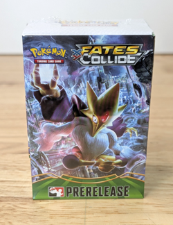 Pokemon XY Fates Collide Prerelease Pack - 4 Packs Plus Promo - Image 1