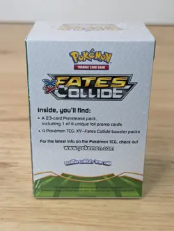 Pokemon XY Fates Collide Prerelease Pack - 4 Packs Plus Promo - Image 3