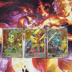 Pokemon First Partner Illustration Collection Series 2 - Johto Gen 2 set - Image 1