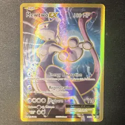 Pokemon TCG Mewtwo-EX 103/108 Evolutions Full Art Holo Ultra Rare Eng - Image 1