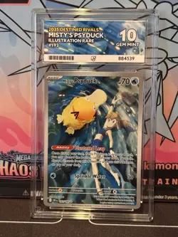 Pokemon TCG - Misty's Psyduck - 193/182 - Destined Rivals IR - ACE 10 - Image 1