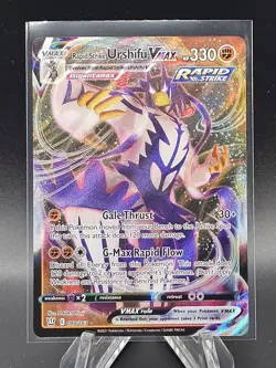 Rapid Strike Urshifu VMAX 88/163 Ultra Rare Battle Styles Pokemon TCG Near Mint - Image 1