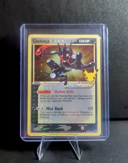 2021 Pokemon Celebrations Greninja Gold Star SWSH144 Promo Card MINT - Image 1