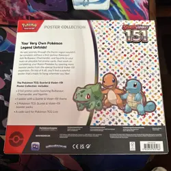 Pokemon TCG Scarlet & Violet 151 Poster Collection - Image 2