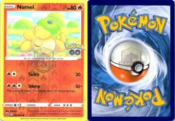Pokemon Numel 013/078 Pokemon GO (Hidden Ditto) NM - Image 3