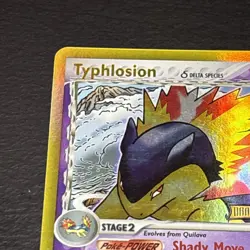 Typhlosion Delta Species 12/101 Pokemon Dragon Frontiers Reverse Holo STAMPED LP - Image 2
