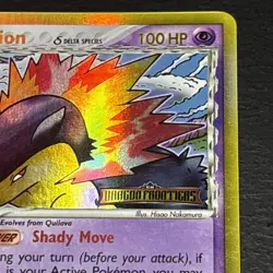 Typhlosion Delta Species 12/101 Pokemon Dragon Frontiers Reverse Holo STAMPED LP - Image 3