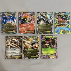 Pokemon TCG EX/MEGA EX/ EX Team Plasma Holo 7 Card Lot - Image 1