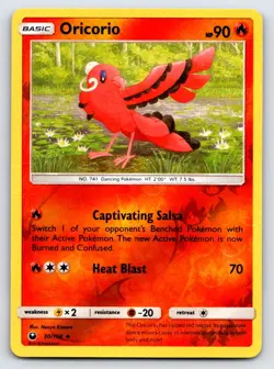 Oricorio 30/168 Uncommon Celestial Storm Pokemon Reverse Holo Lightly Played - Image 1