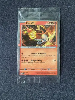 Ho-Oh 010/086 GameStop Stamped Sealed Chaos Rising Promo TCG Pokemon NM - Image 1