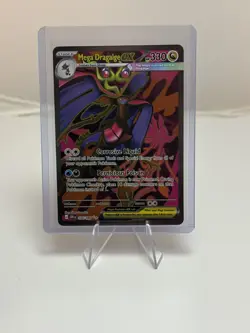 Mega Dragalge ex 104/086 Me04: IR Illustration Rare Pokemon Chaos Rising Holo NM - Image 1