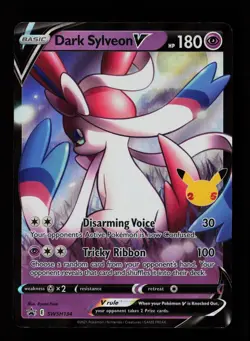 Dark Sylveon V SWSH134 Holo Holo Promo Sword & Shield Promo Pokemon Cards - Image 1