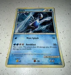 Pokemon TCG Lugia HGSS02 HGSS Holo Promo 2010 English Basic 90 HP - Image 1