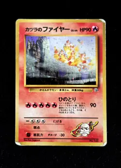 Blaine's Moltres Pokemon Card No.146 Gym Heroes Vintage Holo Rare Nintendo TCG - Image 1