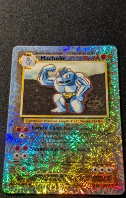 Pokemon LEGENDARY COLLECTION - #51/110 Machoke - Reverse Holo - ENG - LP/NM - Image 4