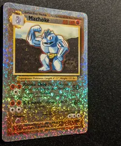Pokemon LEGENDARY COLLECTION - #51/110 Machoke - Reverse Holo - ENG - LP/NM - Image 5
