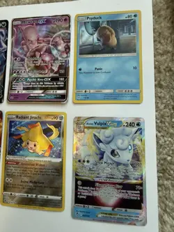 Nintendo Pokemon TCG 6-Card Holo Lot Darkrai V/Mewtwo GX/Ho-Oh GX - Image 3