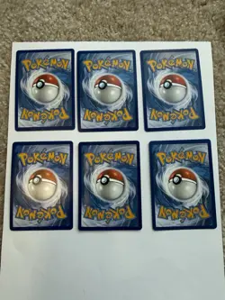 Nintendo Pokemon TCG 6-Card Holo Lot Darkrai V/Mewtwo GX/Ho-Oh GX - Image 4