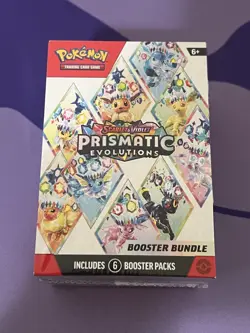 Pokemon TCG Scarlet & Violet PRISMATIC EVOLUTIONS Booster Bundle Factory Sealed - Image 2