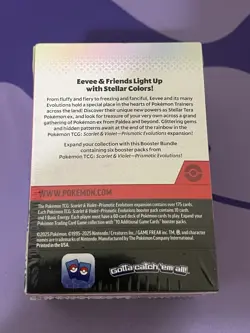 Pokemon TCG Scarlet & Violet PRISMATIC EVOLUTIONS Booster Bundle Factory Sealed - Image 3