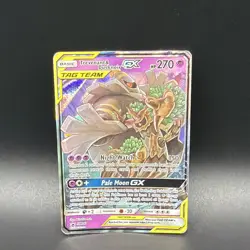Pokemon TCG Trevenant & Dusknoir GX SM217 SM Promos Holo TAG TEAM Eng 270 HP - Image 1