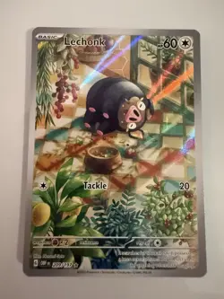 Pokemon Obsidian Flames Lechonk Illustration Rare 209/197 NM/M - Image 1