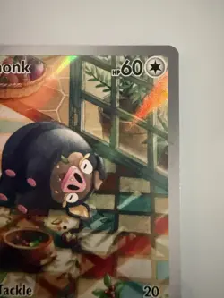 Pokemon Obsidian Flames Lechonk Illustration Rare 209/197 NM/M - Image 3
