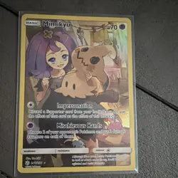 Pokemon TCG Mimikyu 245/236 Cosmic Eclipse Secret Rare Full Art Holo Eng 70HP - Image 1