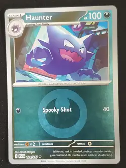 Pokemon Haunter Ascended Heroes Dark Energy Holo 124/217 NM-EX - Image 1