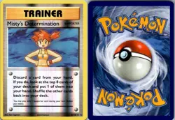Misty's Determination 80/108 Uncommon Evolutions Pokemon Reverse Holo Near Mint - Image 1
