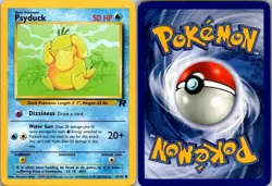 Psyduck 65/82 Common Team Rocket Pokemon Unlimited Moderately Played - Image 1