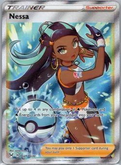 Nessa TG27/TG30 Ultra Rare Lost Origin Trainer Gallery Pokemon Holo Near Mint - Image 1