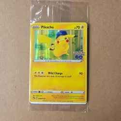 Pikachu 028/078 Pokemon GO Holo sealed - Image 1