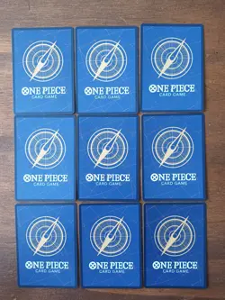 One Piece Card Game Lot of 9 SR Super Rares Japanese NM #JB2 - Image 2
