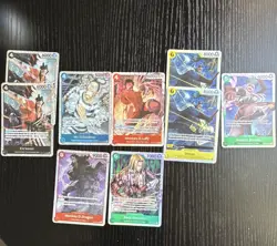 Bandai One Piece Card Game OP07/OP16 11-Card Lot - Image 1