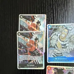 Bandai One Piece Card Game OP07/OP16 11-Card Lot - Image 2