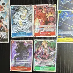 Bandai One Piece Card Game OP07/OP16 11-Card Lot - Image 3