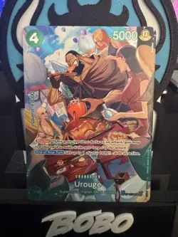 Bandai One Piece Card Game 2 Card Lot Silvers Rayleigh & Urouge Foil AA JP - Image 2
