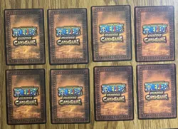2005 shonen jump One Piece TCG card lot (8) cards -see pictures - Image 2