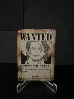 Shanks (004) (Wanted Poster) OP09-004 Emperors in the New World Foil - Image 1