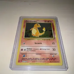 Charmander 001/034 Holo Classic Collection Trading Card Game Classic Pokemon NM - Image 1